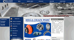 Desktop Screenshot of megachainperu.com